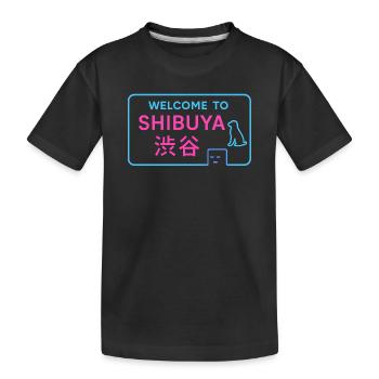 Welcome to Shibuya - T-shirt bio Premium Enfant - noir - Devant