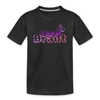 Équipe Bride - T-shirt bio Premium Enfant - noir - Devant