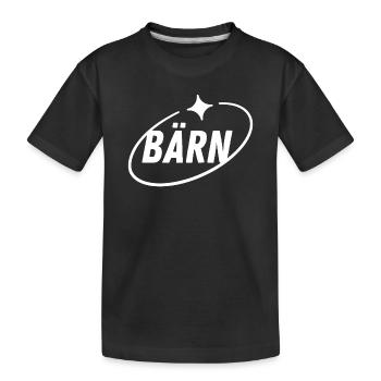 BÄRN Suisse - T-shirt bio Premium Enfant - noir - Devant