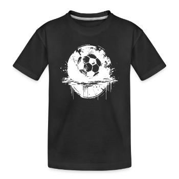 Football - T-shirt bio Premium Enfant - noir - Devant