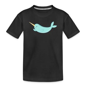 Narval - T-shirt bio Premium Enfant - noir - Devant