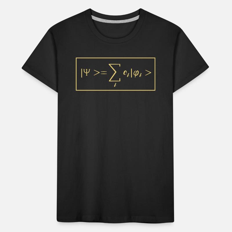 Quantum Physics Quantum Physics Quantum Leap Kids' Premium Organic T-Shirt