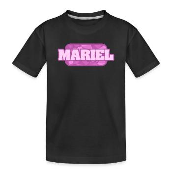 Mariel als Gesundheit - Kinder Premium Bio T-Shirt - Schwarz - Vorne