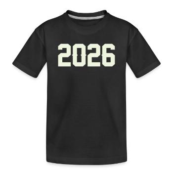 2026 - T-shirt bio Premium Enfant - noir - Devant