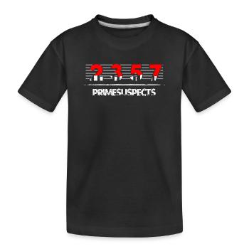 Math Nerd Étudiants Professeur d’Université Mathématiques - T-shirt bio Premium Enfant - noir - Devant