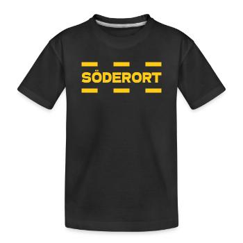 Söderort - Stockholm - T-shirt bio Premium Enfant - noir - Devant