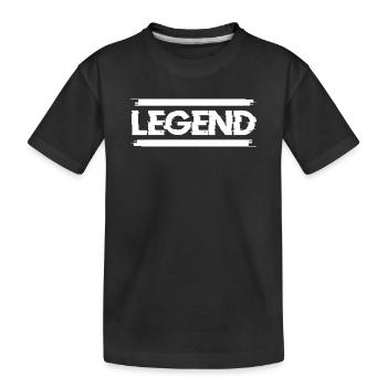 pose - T-shirt bio Premium Enfant - noir - Devant