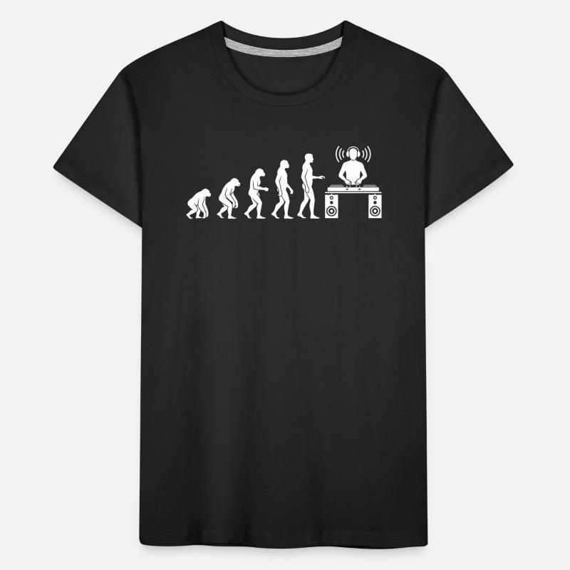 Évolution vers le DJ T-shirt bio Premium Enfant