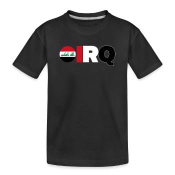 Irak - T-shirt bio Premium Enfant - noir - Devant