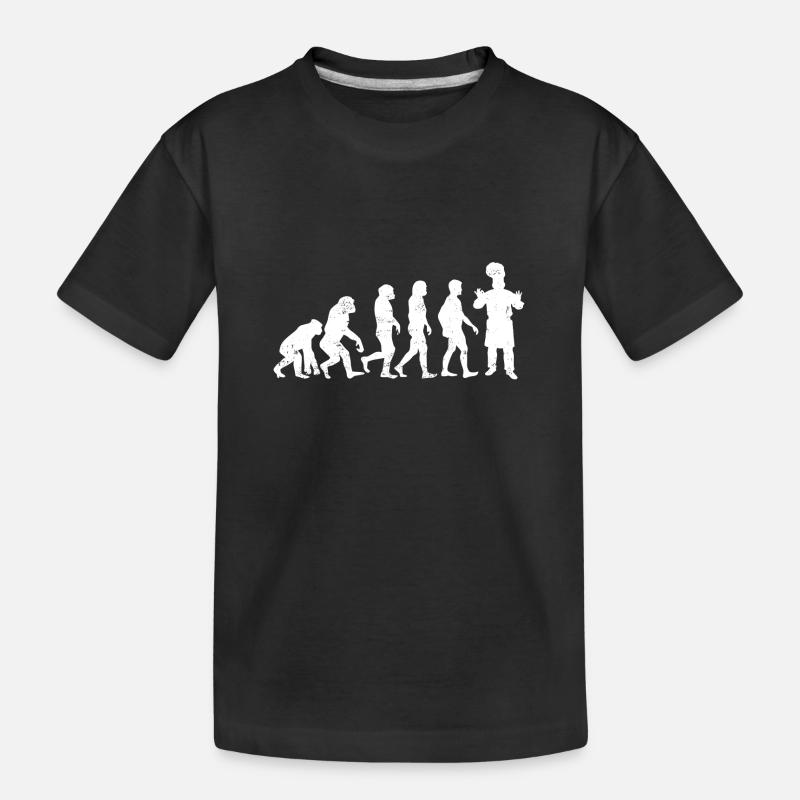 Koch evolution cuisine küche geschenk küchenchef - Kinder Premium Bio T-Shirt - Schwarz