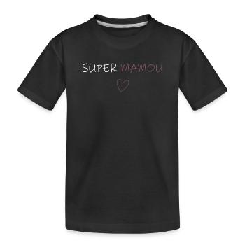 super mamou - T-shirt bio Premium Enfant - noir - Devant