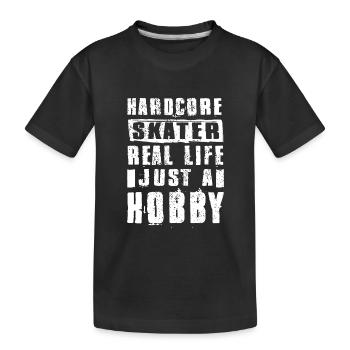 Skateboard Art For Boys Girls Men Skateboard Gifts - Kinder Premium Bio T-Shirt - Schwarz - Vorne
