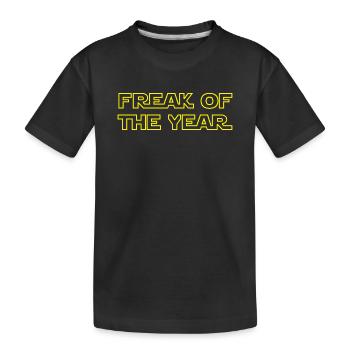 Monstre de l’année Funny Hobby Gamers - T-shirt bio Premium Enfant - noir - Devant