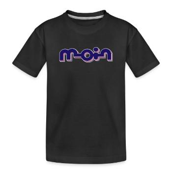 Bonjour - T-shirt bio Premium Enfant - noir - Devant