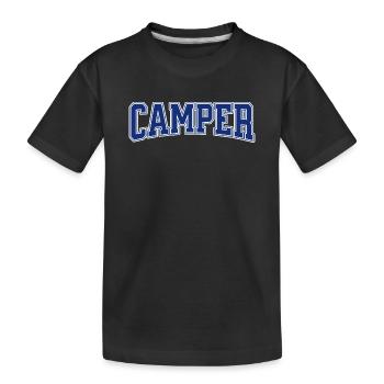 Camping-car - T-shirt bio Premium Enfant - noir - Devant