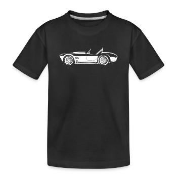 Shelby Cobra Muscle Car V8 - Birthday Gift - Kids' Premium Organic T-Shirt - black - Front