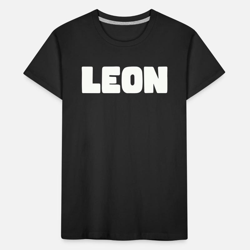 Nom Léon T-shirt bio Premium Enfant