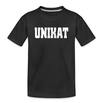 Unique Unique Individual Self-Worth Unique - Kids' Premium Organic T-Shirt - black - Front