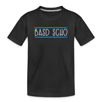 Basd scho, Bayern Bavarois - T-shirt bio Premium Enfant - noir - Devant