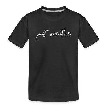 Laisse tomber ces trucs - T-shirt bio Premium Enfant - noir - Devant
