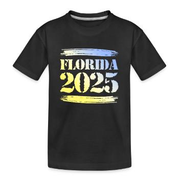 Floride 2025 - T-shirt bio Premium Enfant - noir - Devant