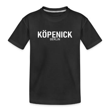 Köpenick - Berlin - District - Germany - Kids' Premium Organic T-Shirt - black - Front