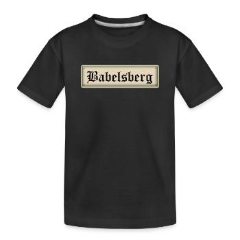 Babelsberg - T-shirt bio Premium Enfant - noir - Devant
