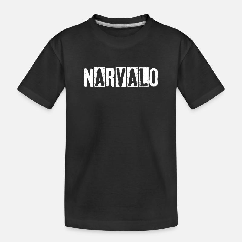 narvalo logo - T-shirt bio Premium Enfant - noir