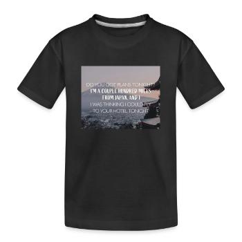 Lost au Japon - S. Mendes - T-shirt bio Premium Enfant - noir - Devant