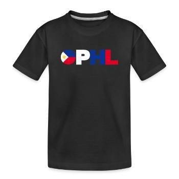 Philippines - T-shirt bio Premium Enfant - noir - Devant