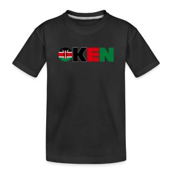 Kenya - T-shirt bio Premium Enfant - noir - Devant
