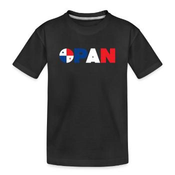 Panama - T-shirt bio Premium Enfant - noir - Devant