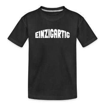 Unique - T-shirt bio Premium Enfant - noir - Devant