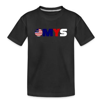 Malaisie - T-shirt bio Premium Enfant - noir - Devant