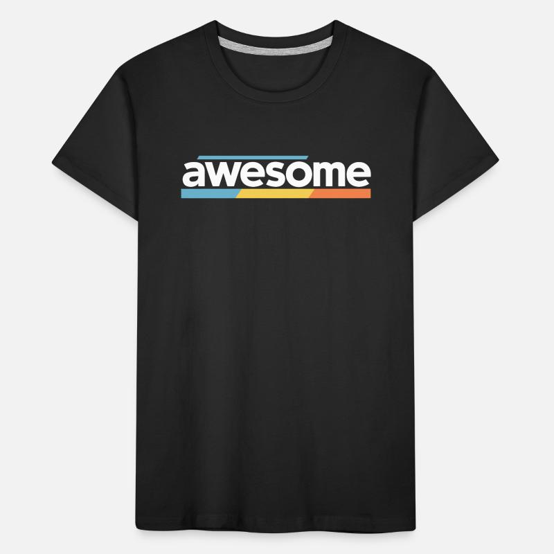Conception typographique impressionnante T-shirt bio Premium Enfant