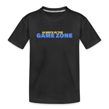 ZONE DE JEU - T-shirt bio Premium Enfant - noir - Devant