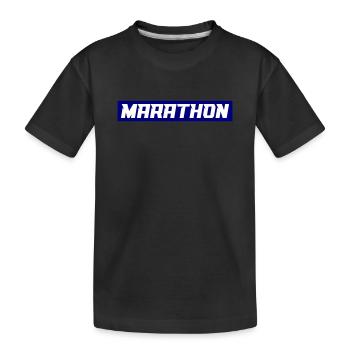 marathon - T-shirt bio Premium Enfant - noir - Devant