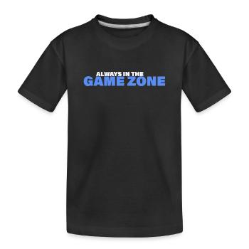 ZONE DE JEU - T-shirt bio Premium Enfant - noir - Devant