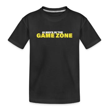 ZONE DE JEU - T-shirt bio Premium Enfant - noir - Devant