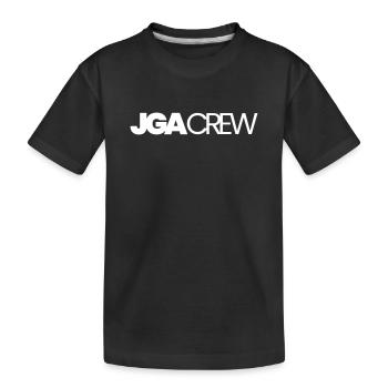 Bachelor Crew Bachelor Party - Kids' Premium Organic T-Shirt - black - Front