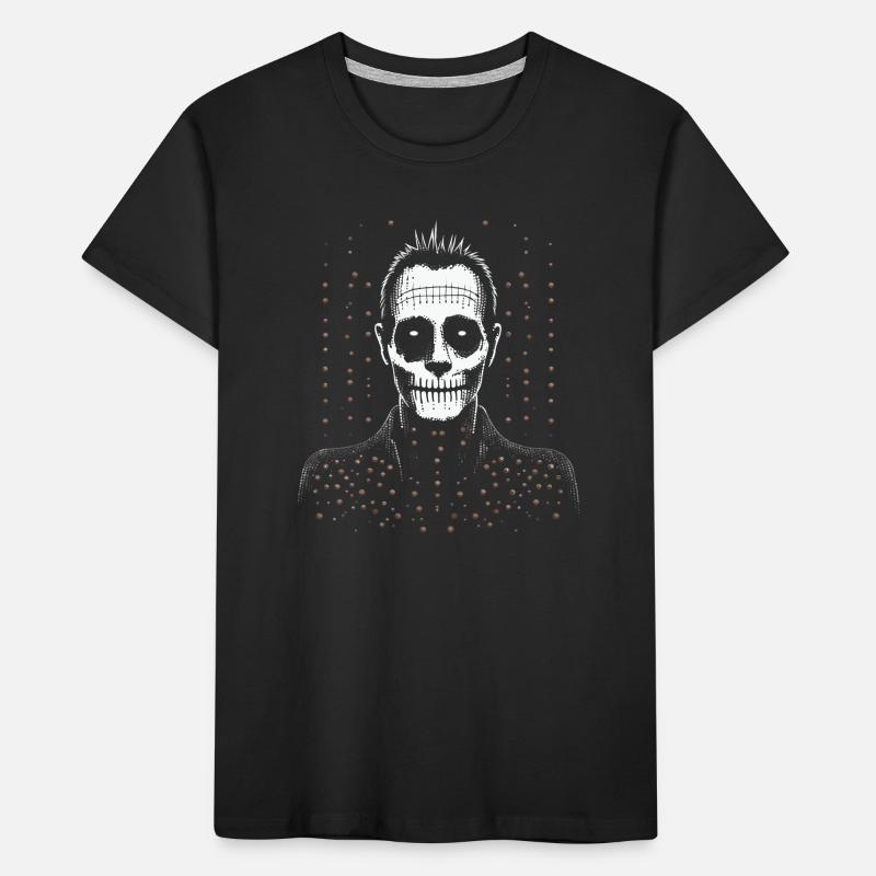 Genähtes Frankenmonster oder Zombie Kinder Premium Bio T-Shirt