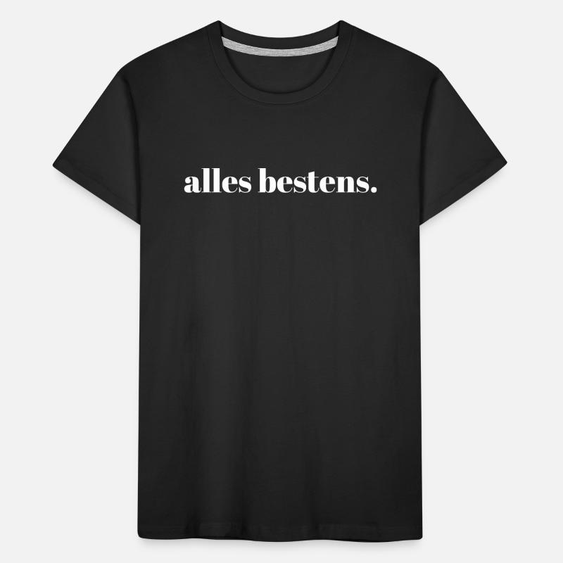 Everything is fine. | Minimalist statement design Kids' Premium Organic T-Shirt