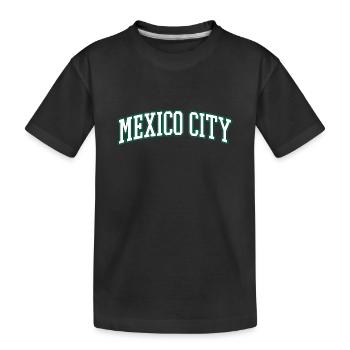 Mexico City - Mexiko - Kids' Premium Organic T-Shirt - black - Front