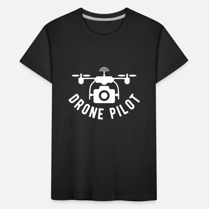 Drone Drone Pilot Drone Operator Quadcopter Kids' Premium Organic T-Shirt