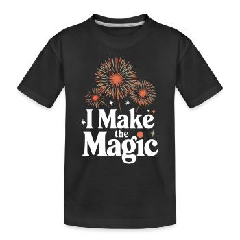 Pyrotechnie Feux d’artifice Pyrotechnie - T-shirt bio Premium Enfant - noir - Devant
