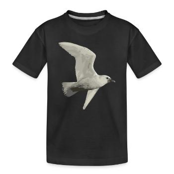 Bird - Kids' Premium Organic T-Shirt - black - Front
