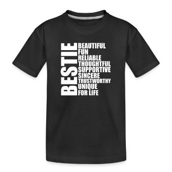Complices Couple Couples Couple Meilleurs Amis - T-shirt bio Premium Enfant - noir - Devant