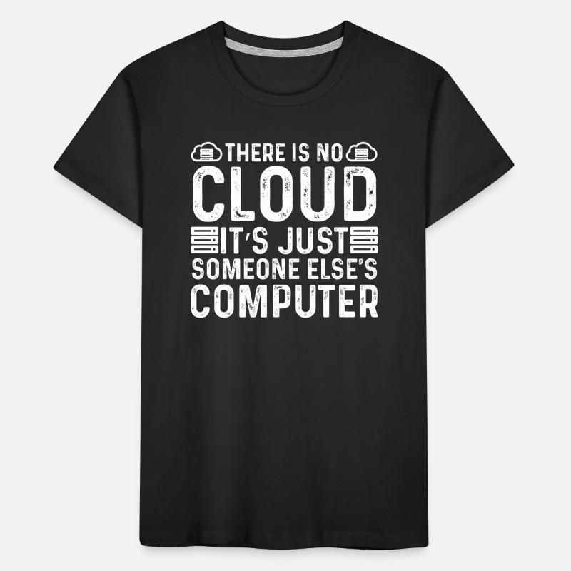 Cloud Programmer Computer Scientist IoT Cybersecurity Kids' Premium Organic T-Shirt