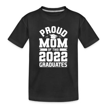 Master Mère Maman Master 2022 - T-shirt bio Premium Enfant - noir - Devant