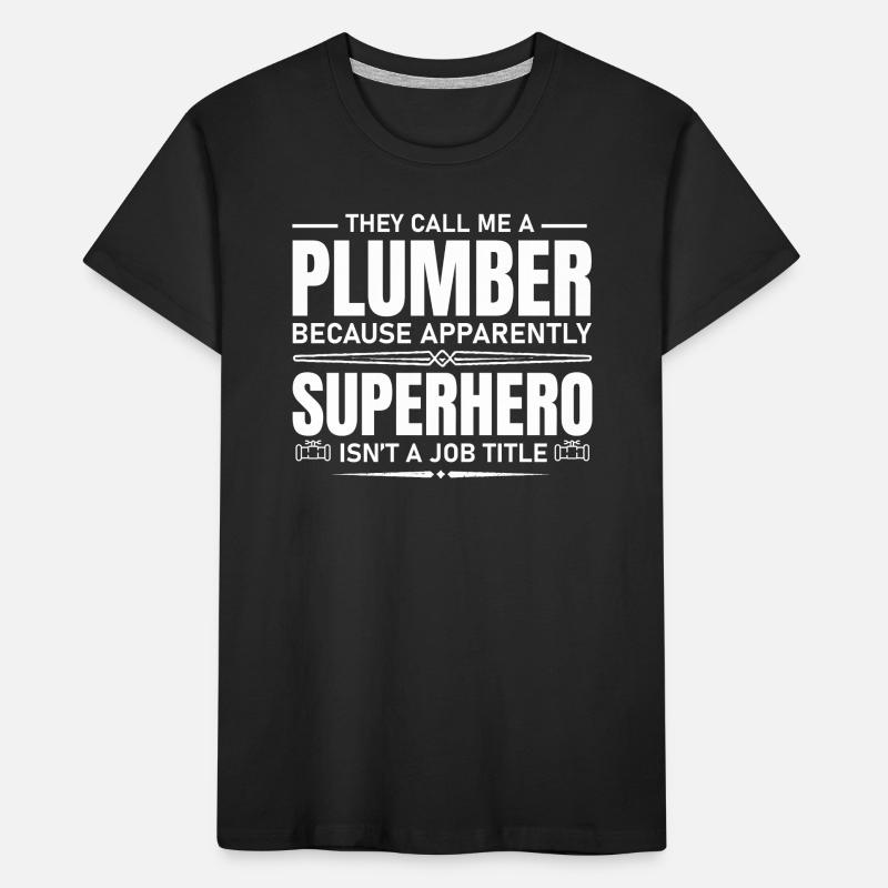 Heating engineer gift system mechanic plumber Kids' Premium Organic T-Shirt